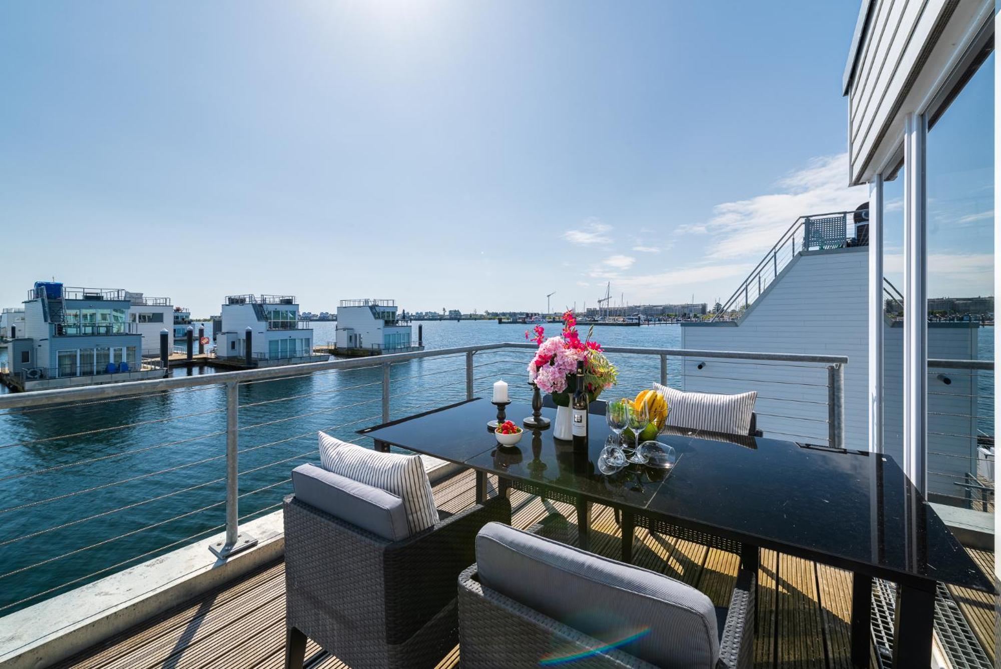Triton: Meerblick, Sauna, Dachterrasse Olpenitz Ngoại thất bức ảnh